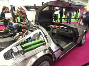 Obligatory Trade Show DeLorean